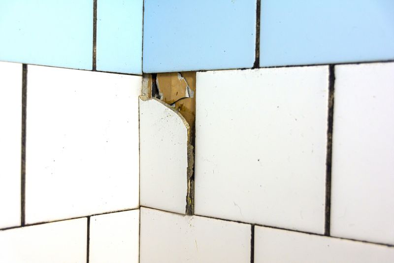 Damaged Outdoor Tile